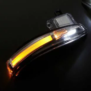 Style Wagons Side Mirror LED Indicator + White DRL